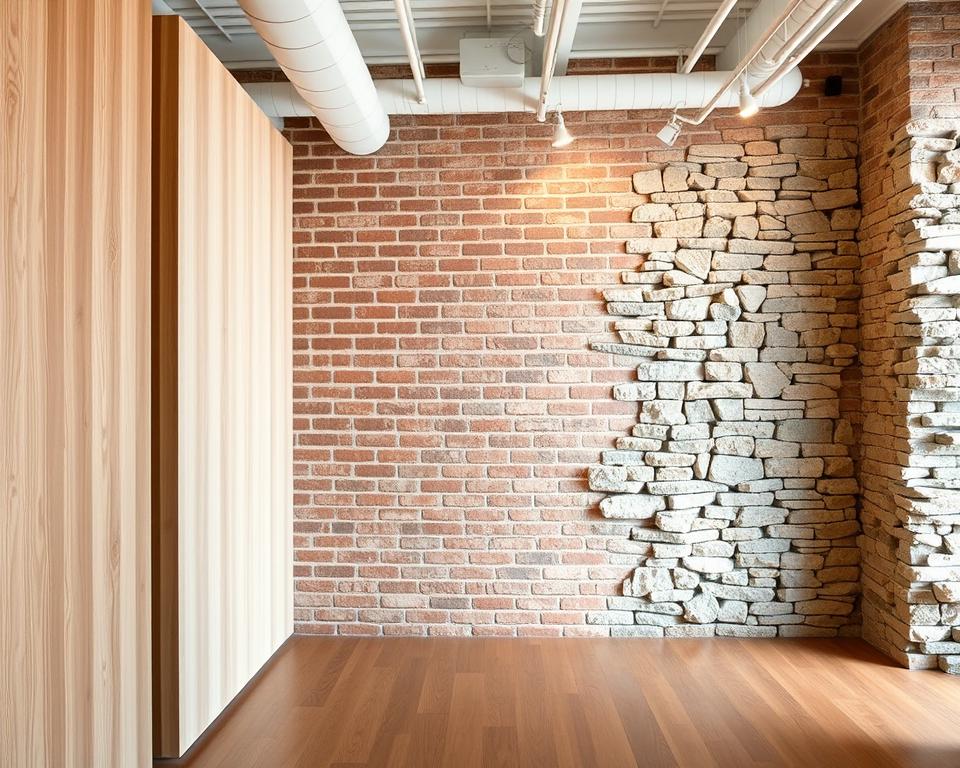 exploring materials and customised wall styles