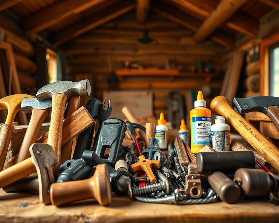 fastening and sealing tools for log cabin fastening and sealing tools for log cabin