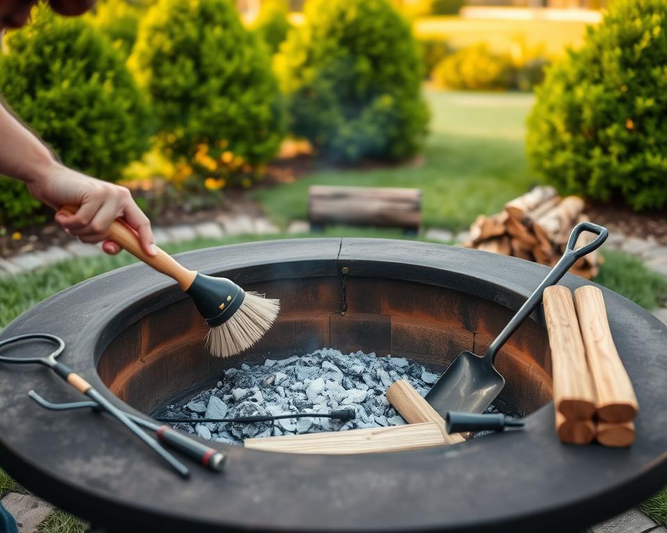 fire pit maintenance