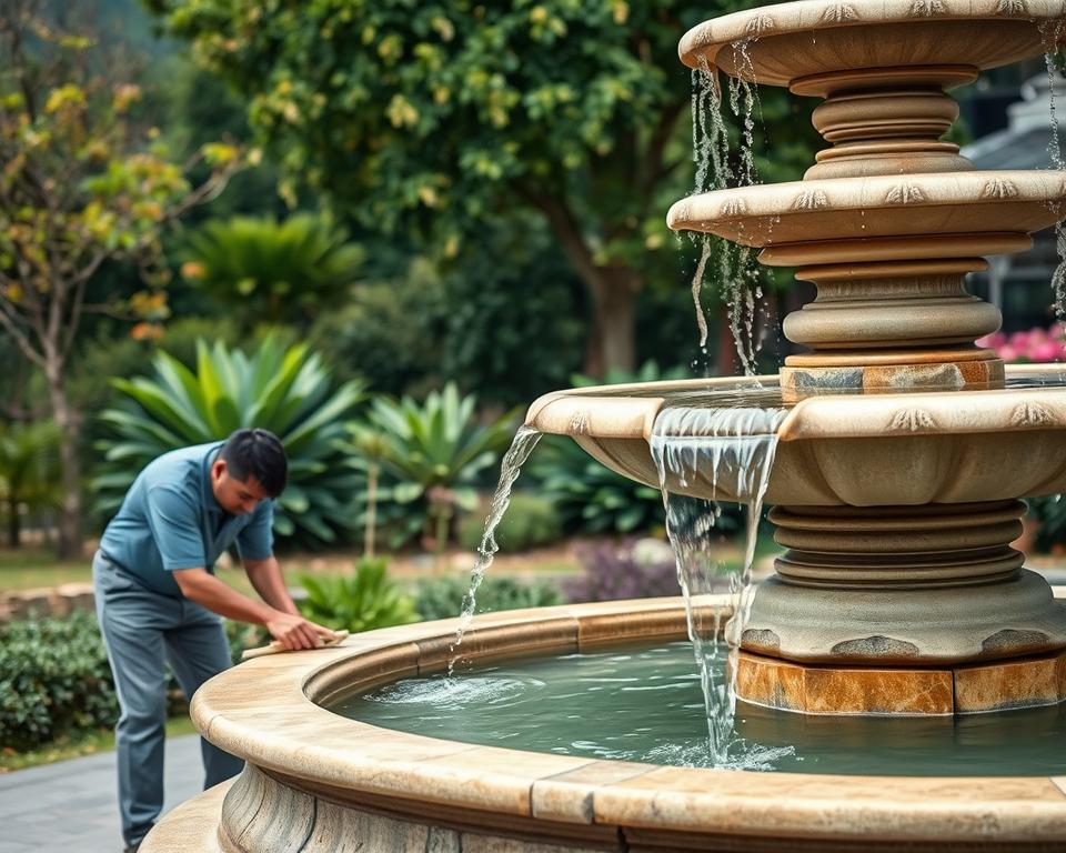 fountain maintenance