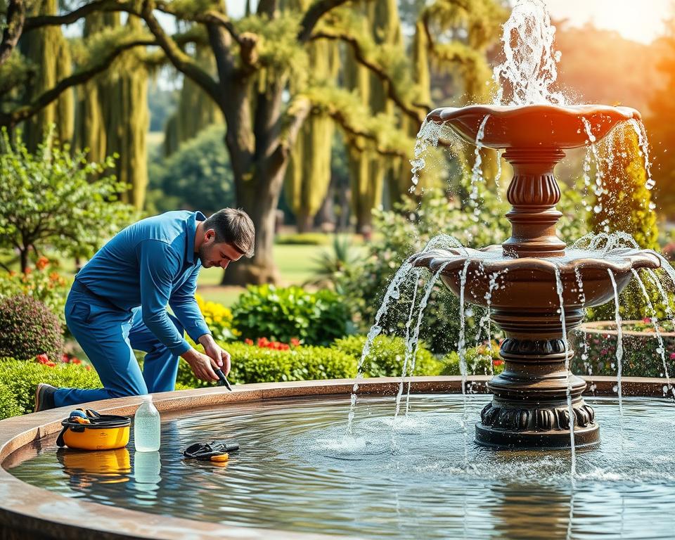 fountain maintenance