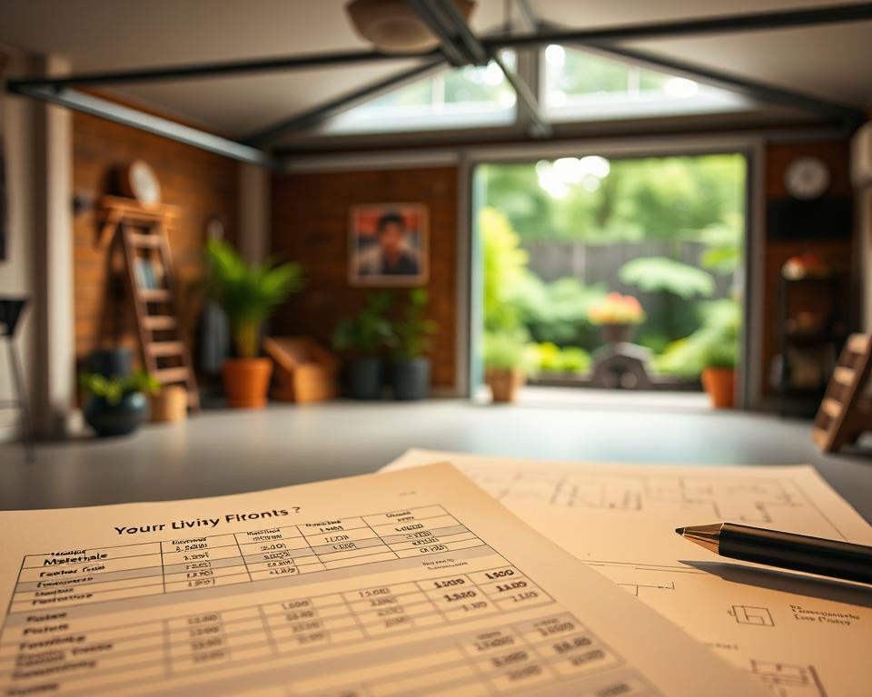 garage conversion budgeting costs