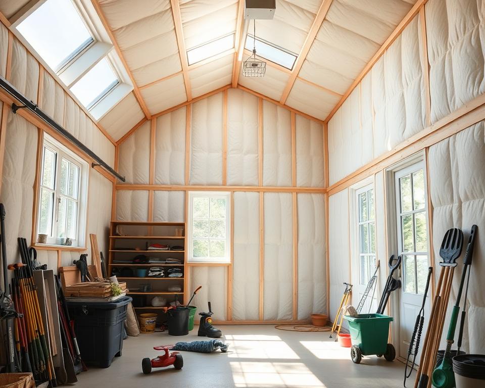 garage insulation and natural light strategies