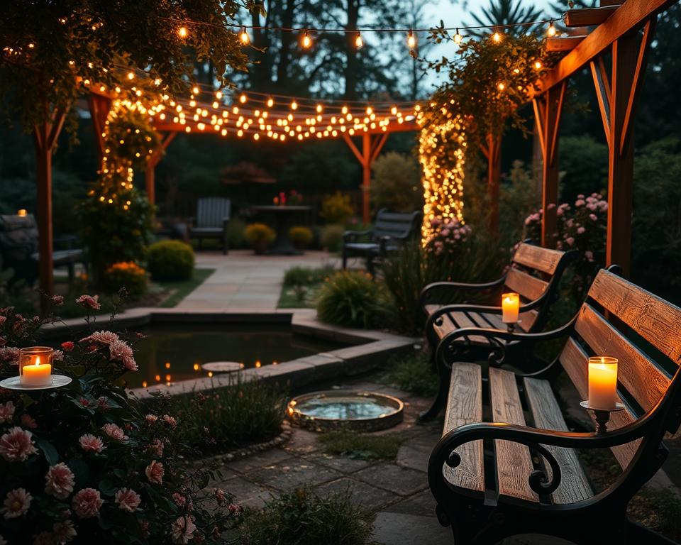 garden ambient lighting