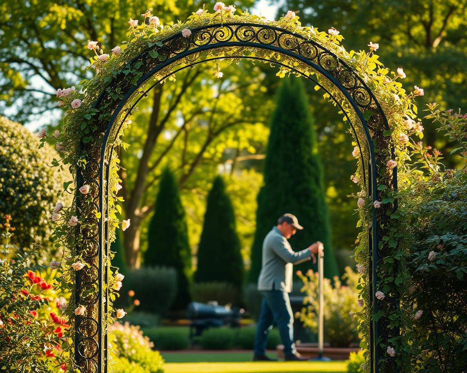 garden arch maintenance
