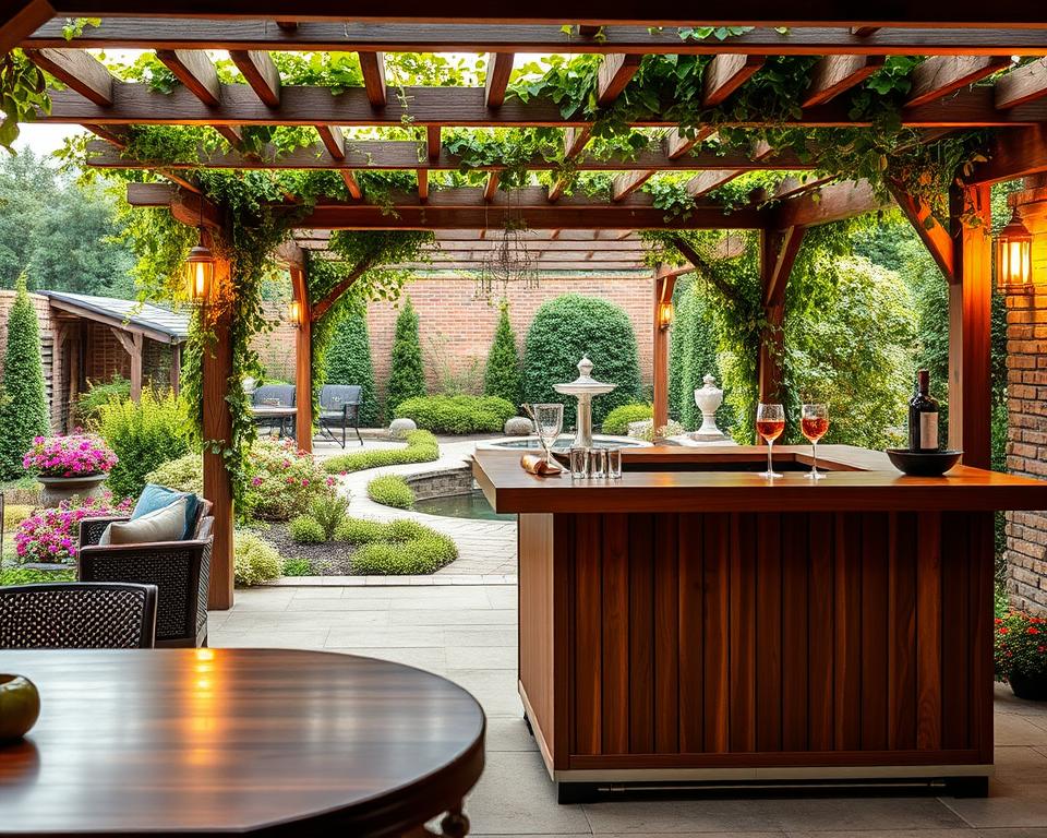 garden bar structure options