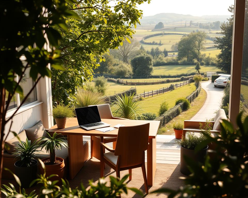 garden office financial investment