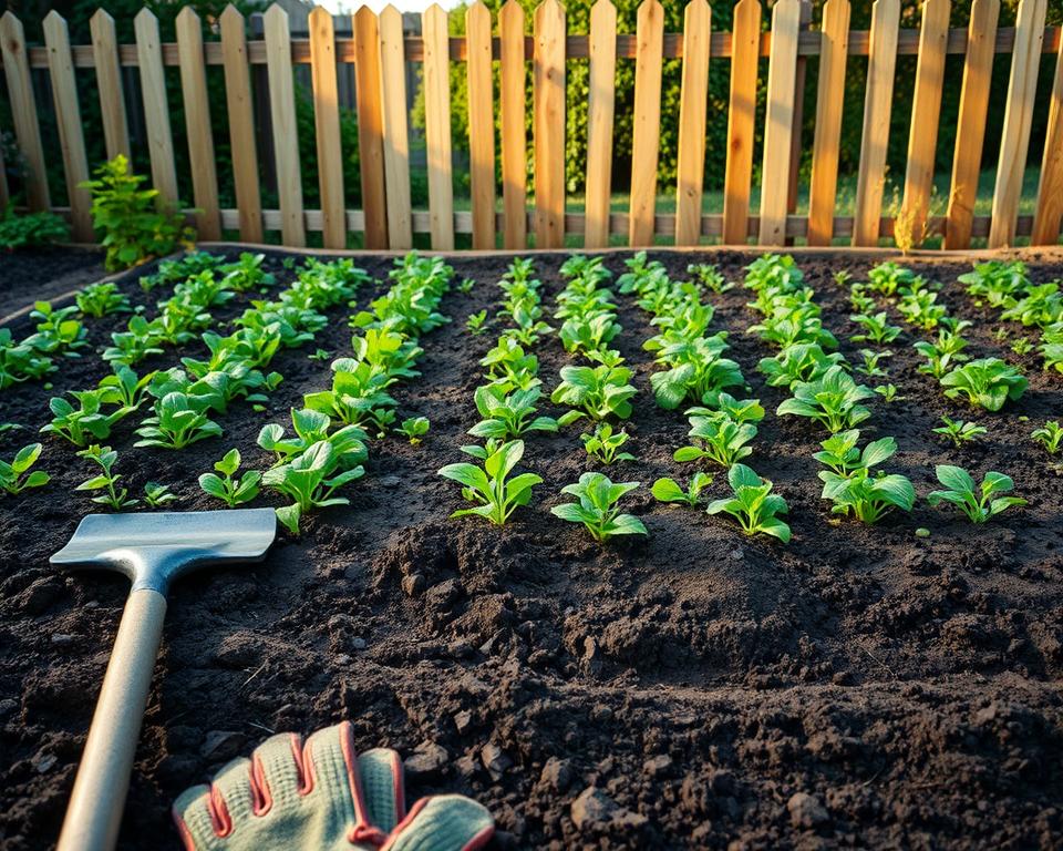 garden plot preparation