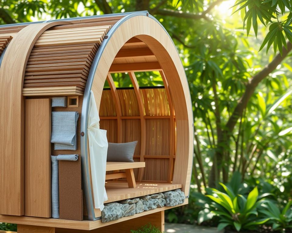 garden pod materials construction