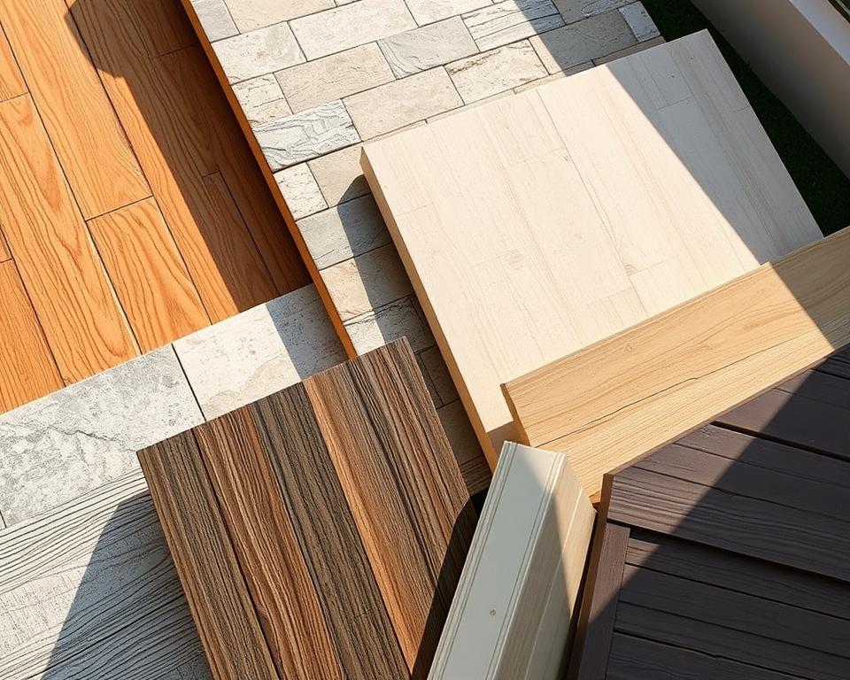 garden room cladding materials