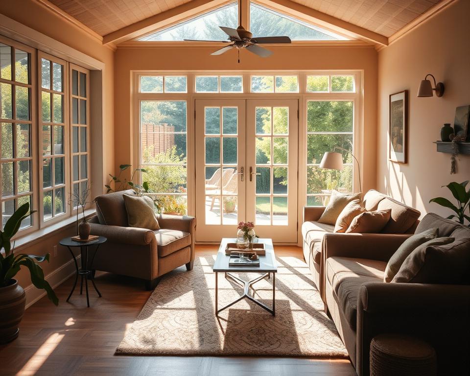 garden room comfort temperature control