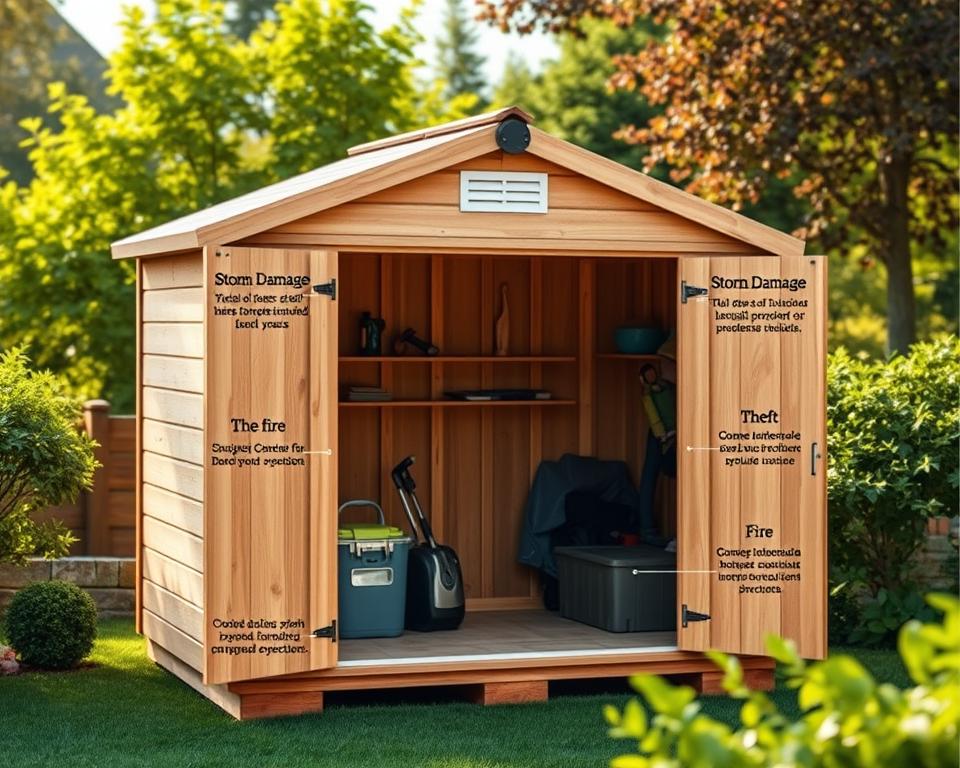 garden shed insurance coverage