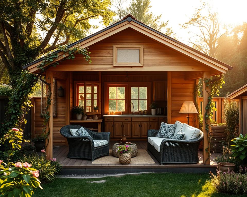 garden shed summer house conversion