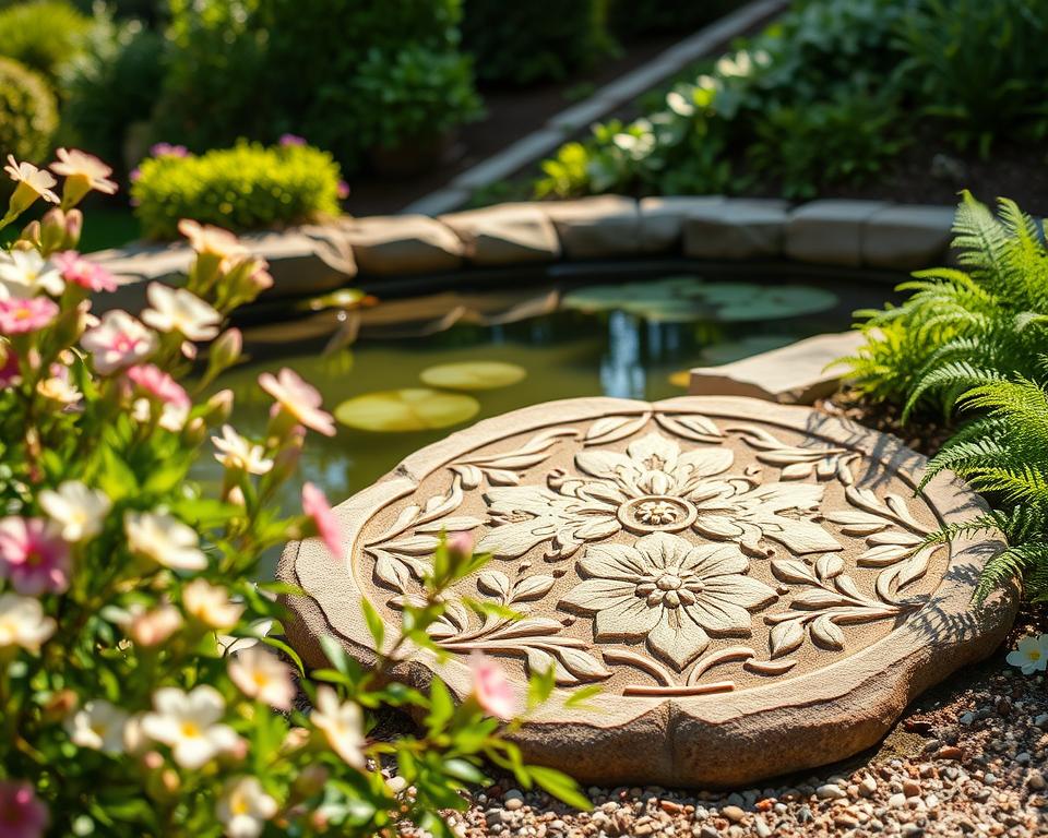 garden stepping stone