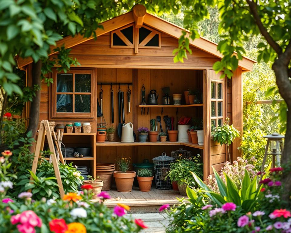 garden storage solutions