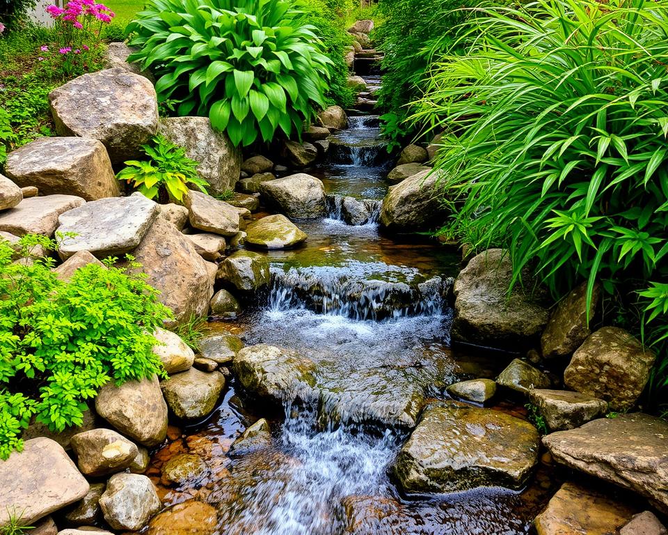 garden stream design UK