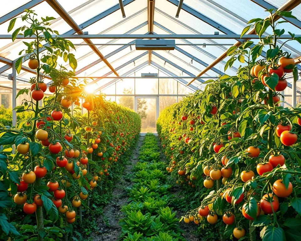 greenhouse for tomato plants