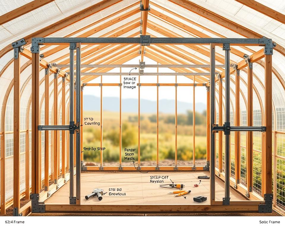 greenhouse frame assembly