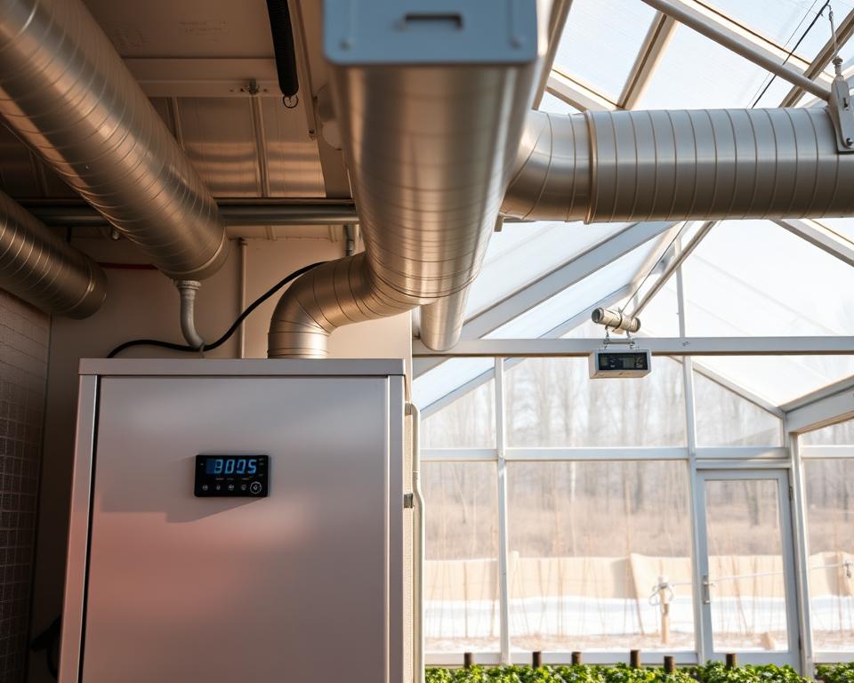 greenhouse heating system