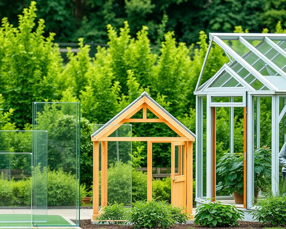 greenhouse materials comparison