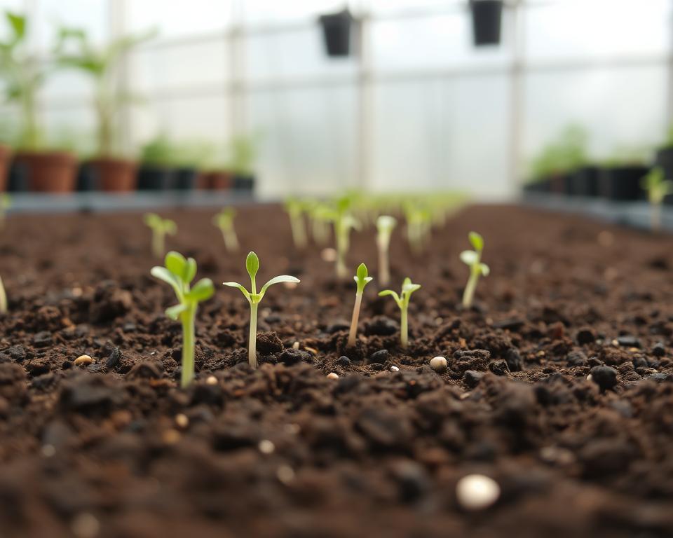 greenhouse soil and seed starting