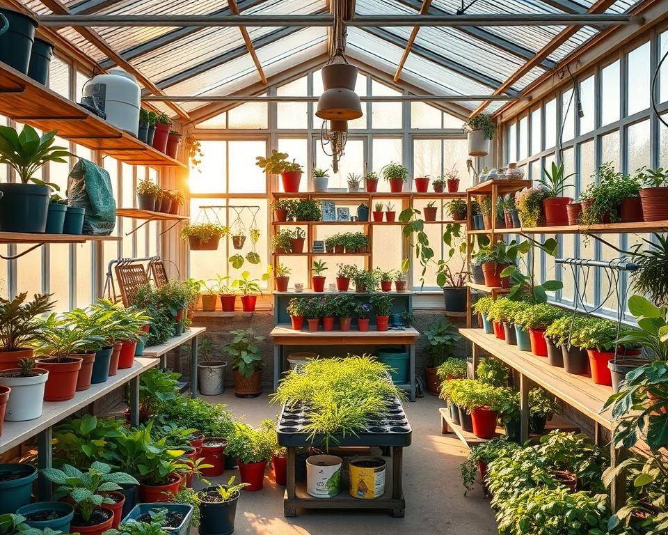 greenhouse space optimisation goals