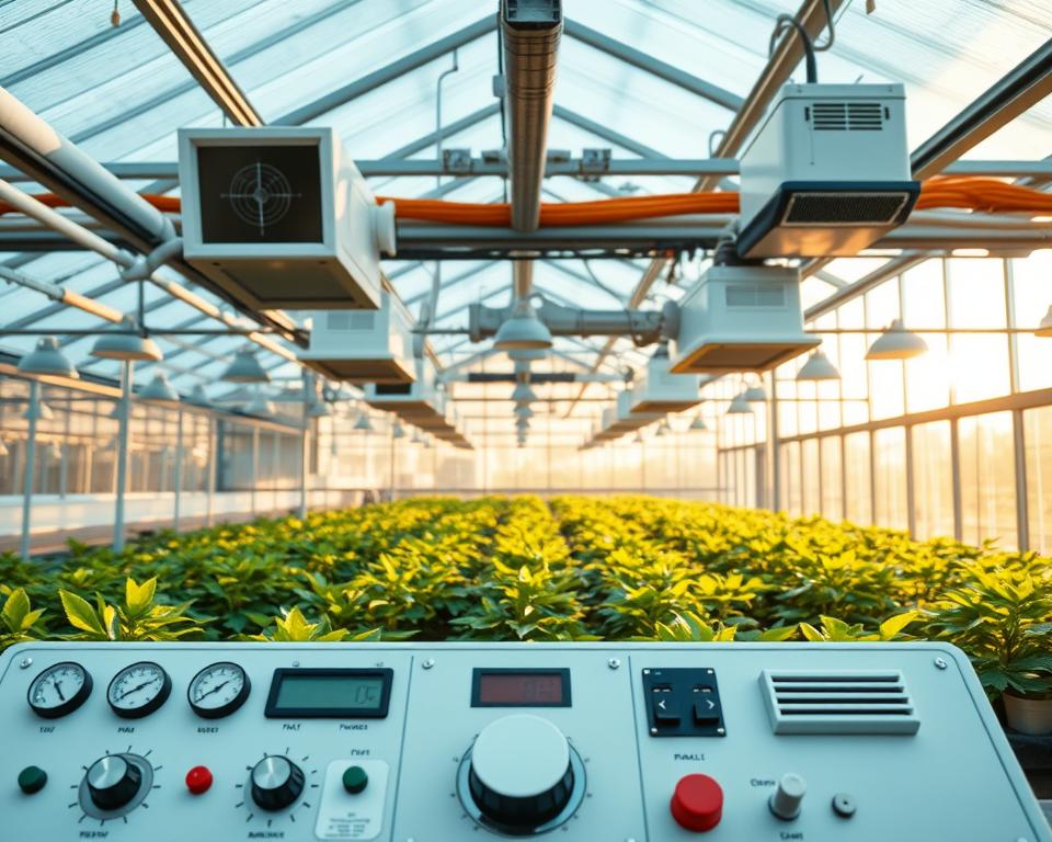 greenhouse temperature control and ventilation