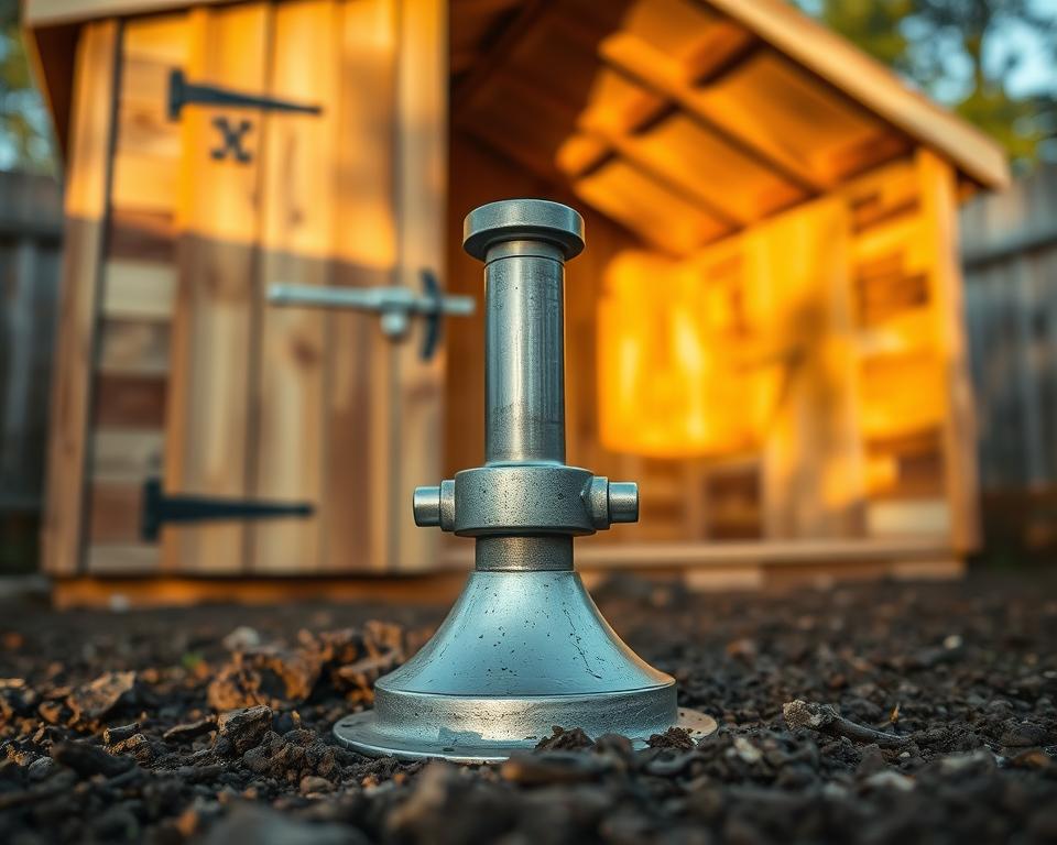 ground anchors shed security