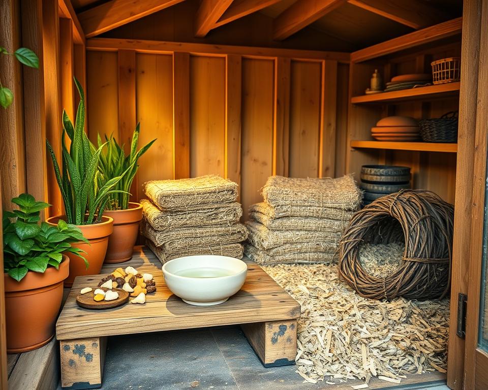 hedgehog feeding station