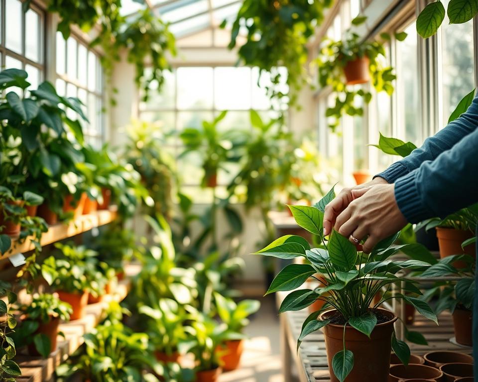 indoor plant transition strategies