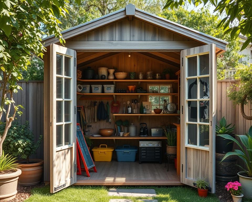 innovative shed storage ideas