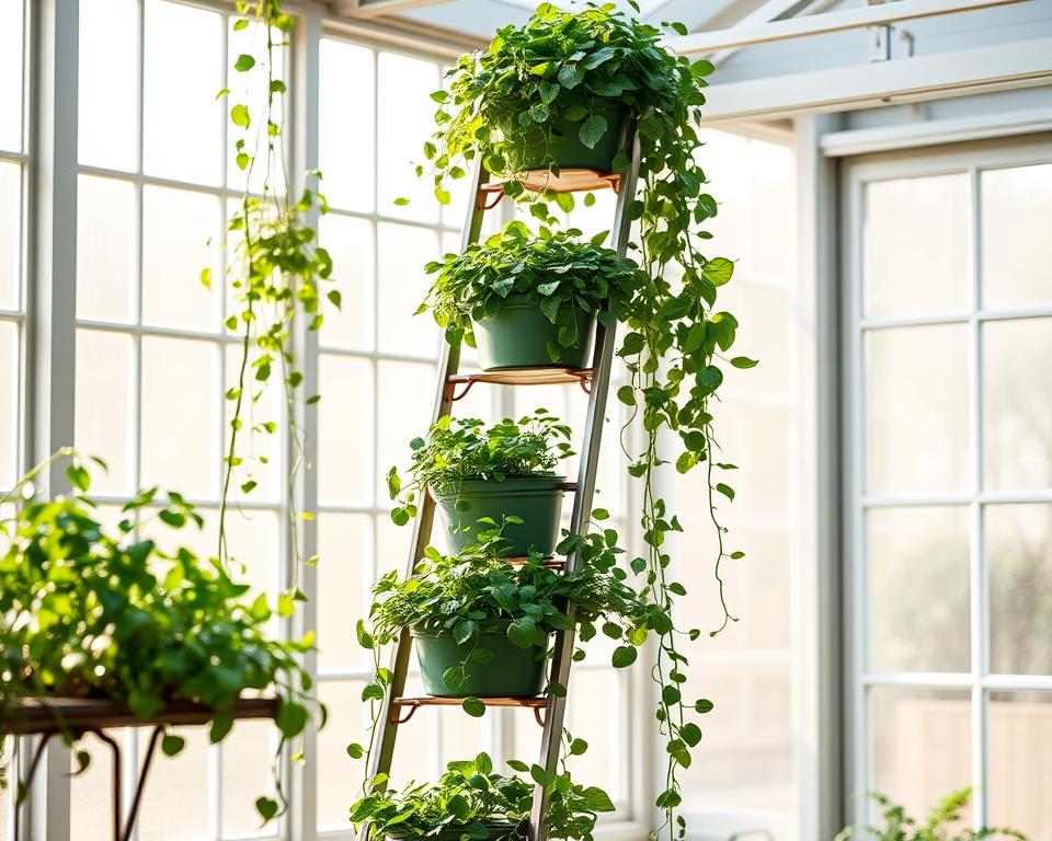 innovative vertical gardening ladder planters