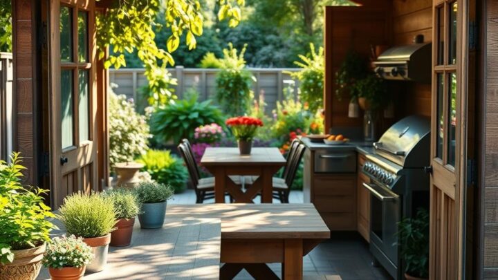 Kitchen Ideas for Garden Sheds: Practical Tips