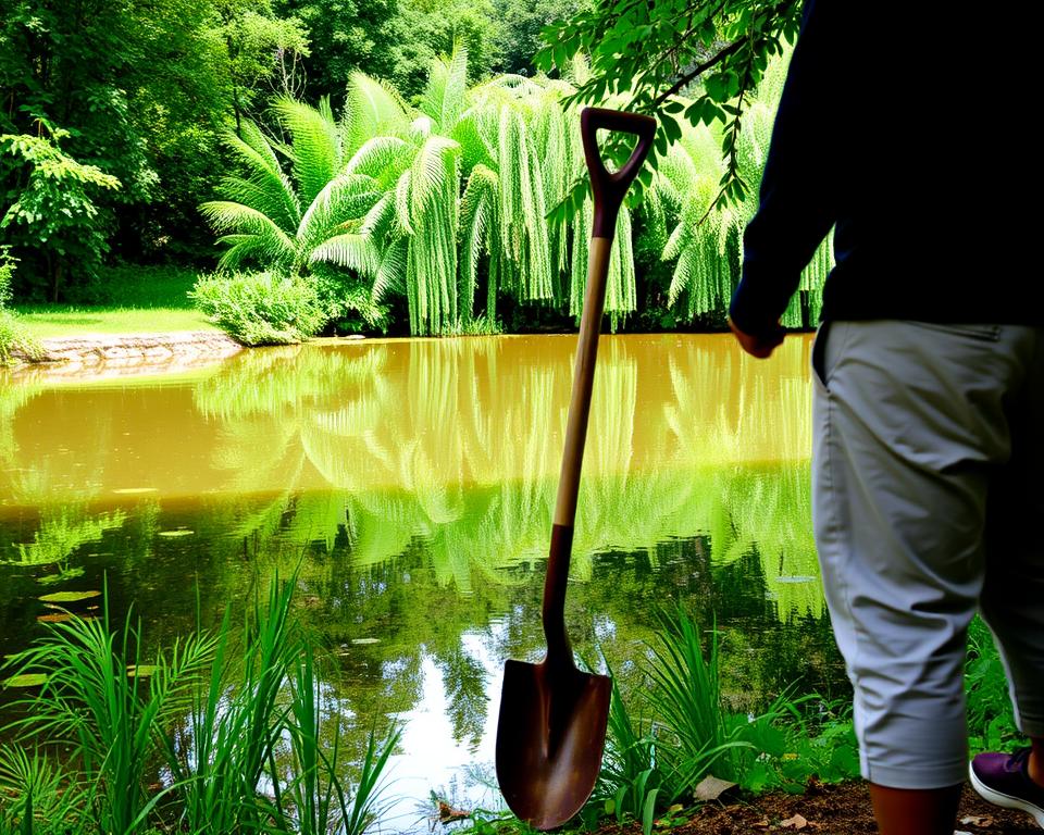 koi pond construction materials