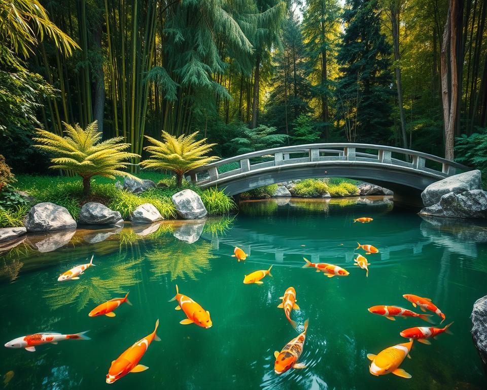 koi pond