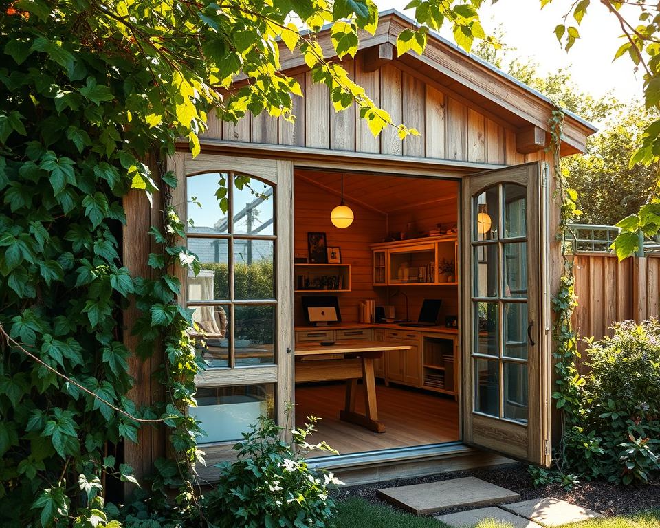 long-term garden office maintenance