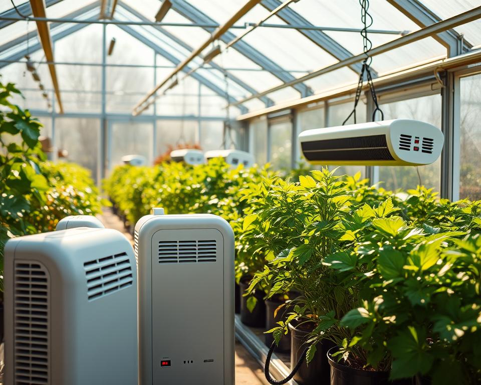 low wattage greenhouse heaters