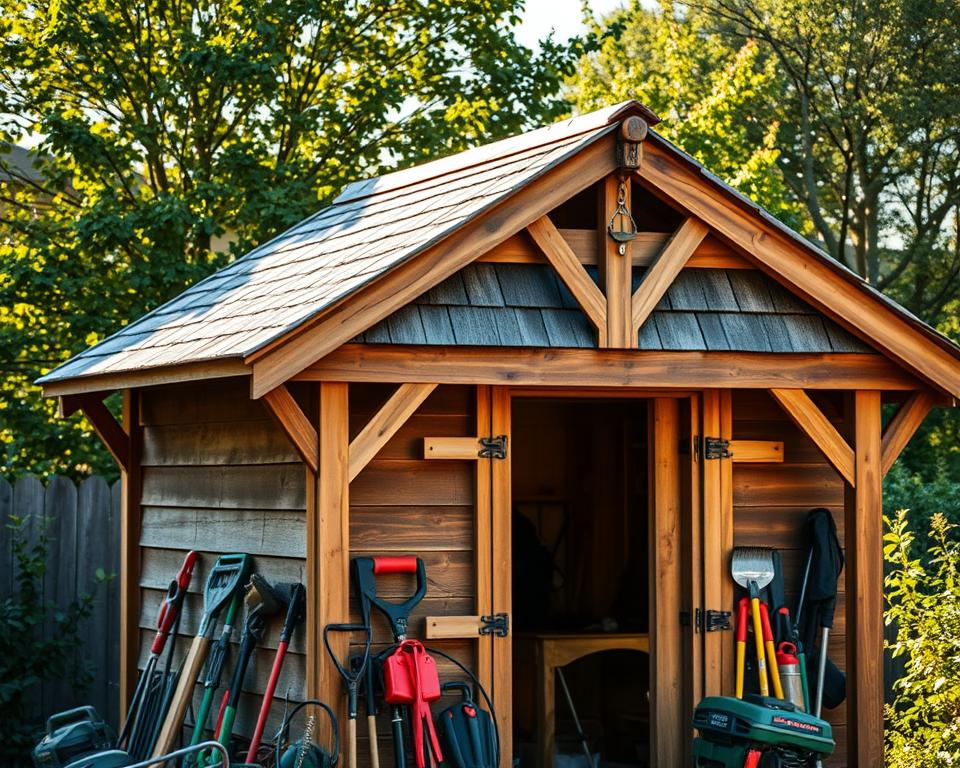 maintenance and weatherproofing for garden shed