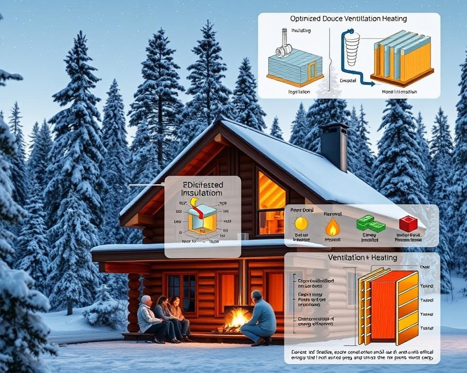 maximising log cabin energy efficiency cost savings