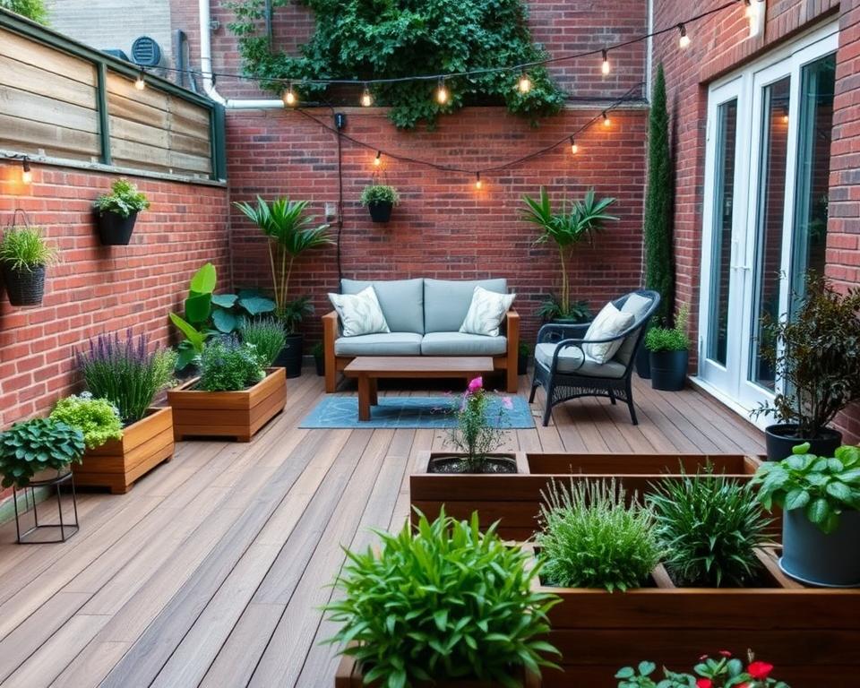 maximising small spaces with clever decking layouts