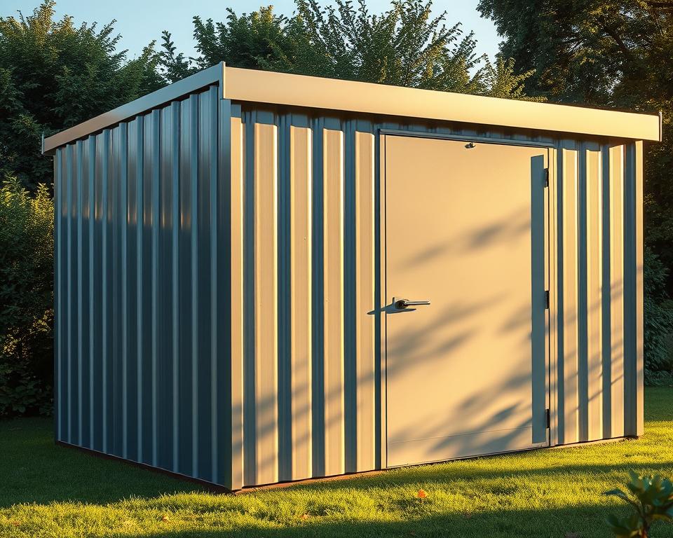 metal garden shed strength and maintenance