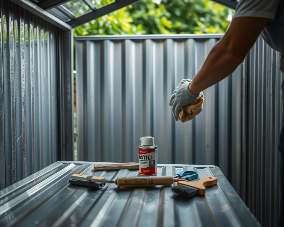metal shed maintenance tips