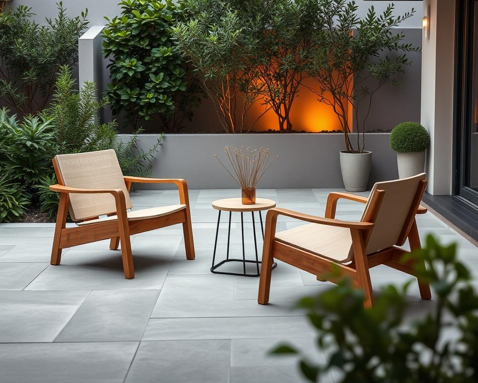 minimalist outdoor furniture