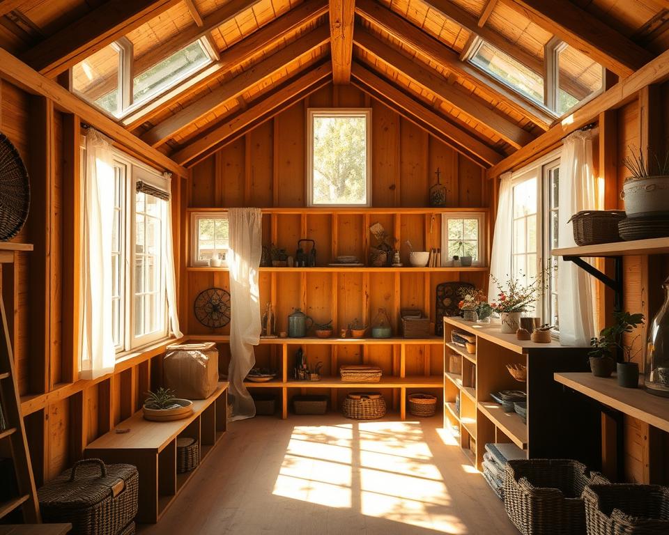 natural light shed windows
