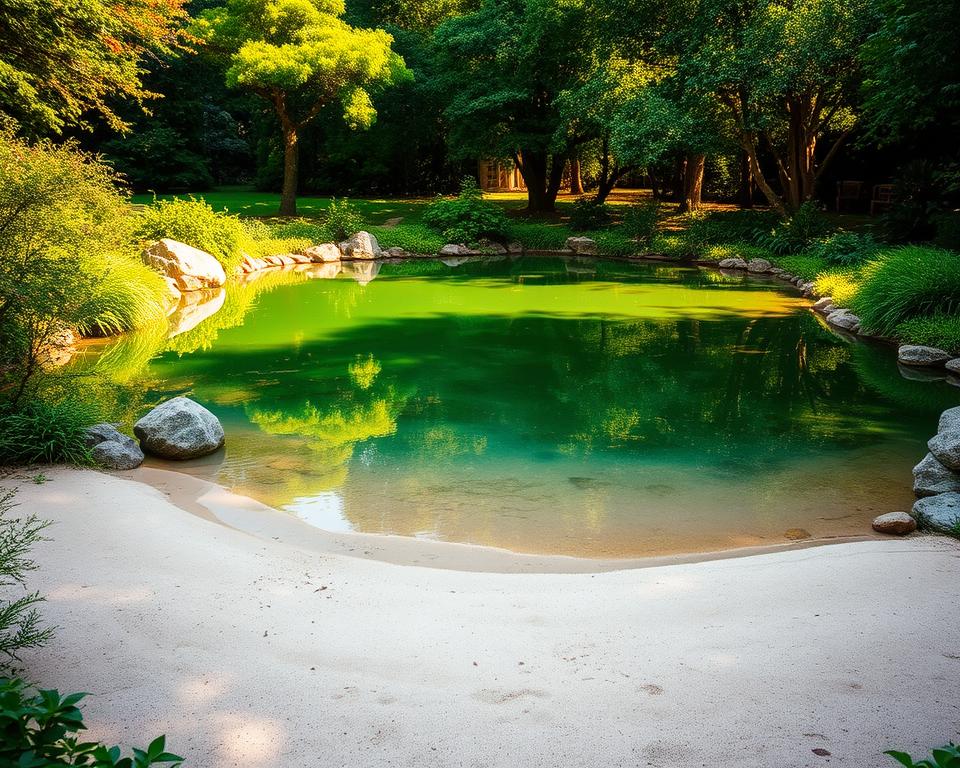 natural swimming pond construction