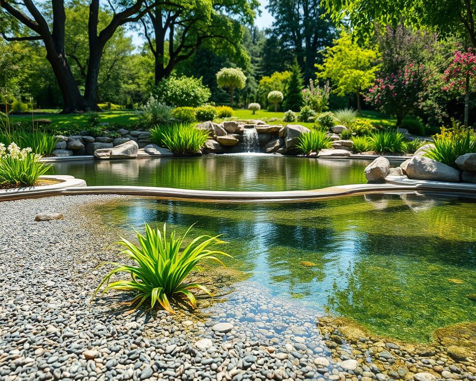 natural swimming pond filtration system