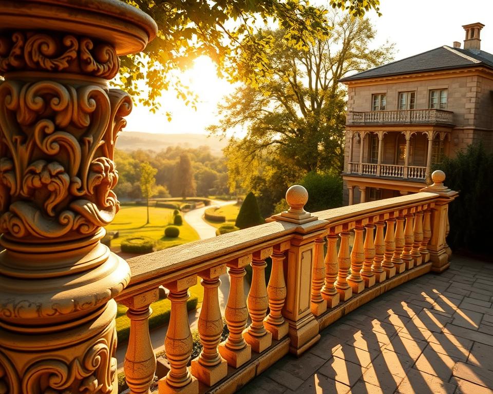 outdoor balustrade applications