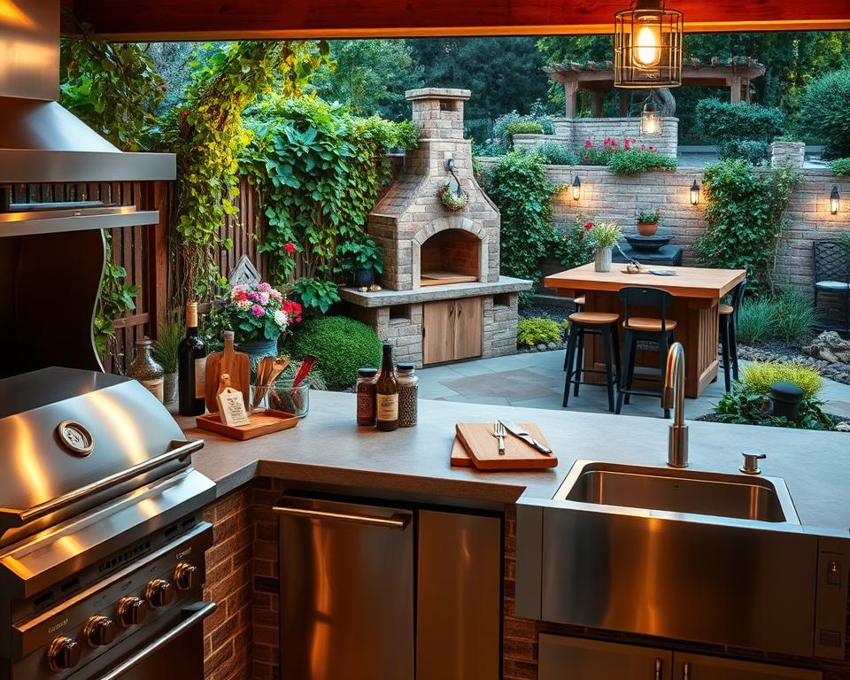 outdoor kitchen accessories