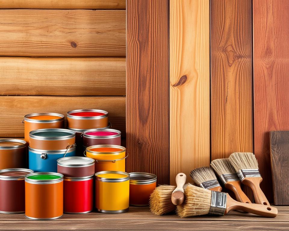 paint and stain finishes