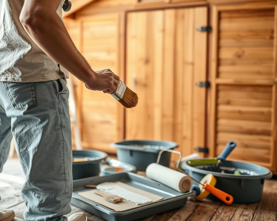 painting shed application techniques painting shed application techniques